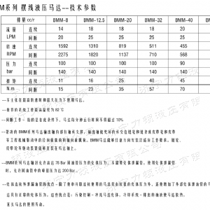 星空平台侧油口系列马达